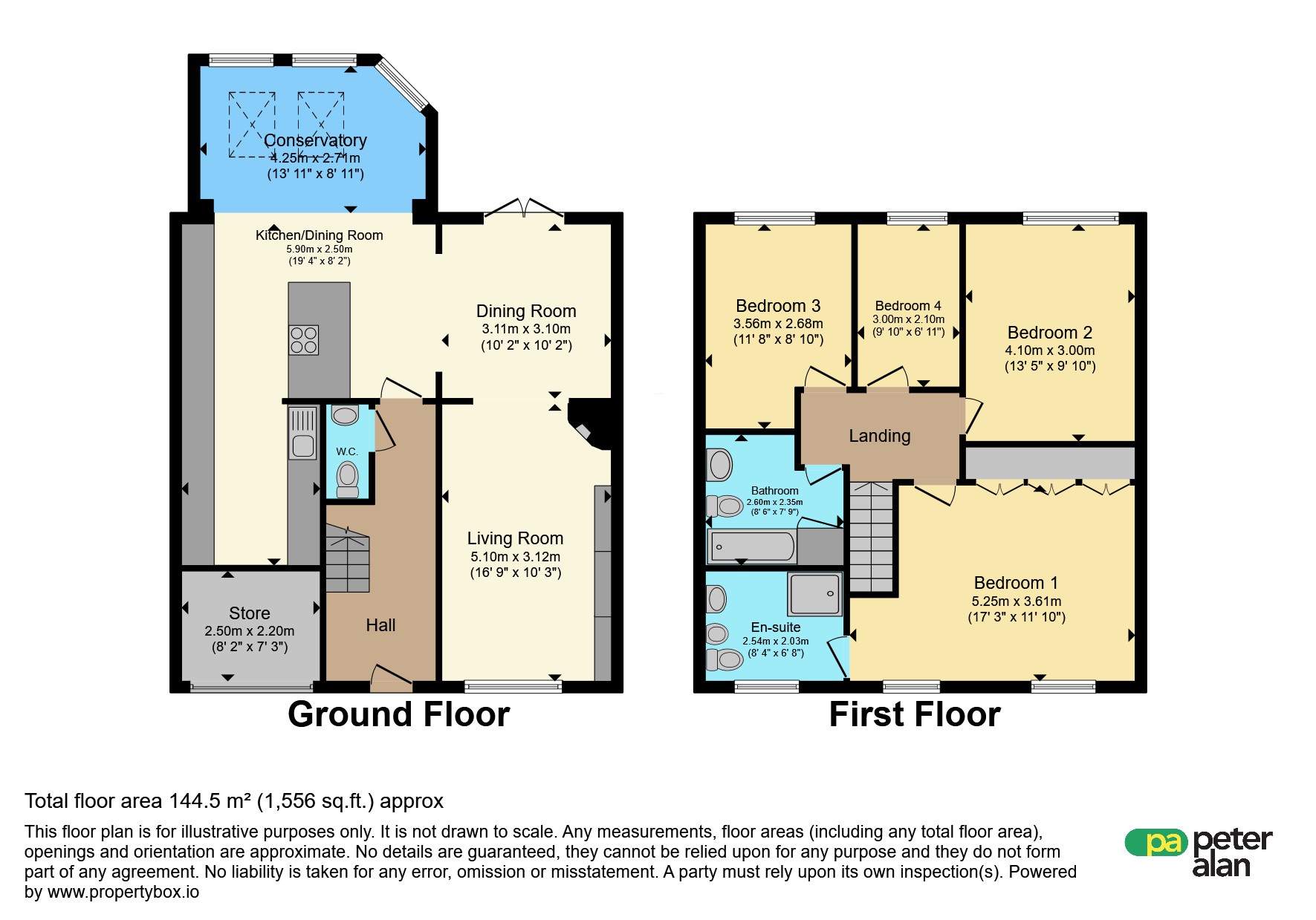 17, Hawthorn Drive, Merthyr Tydfil floorplan