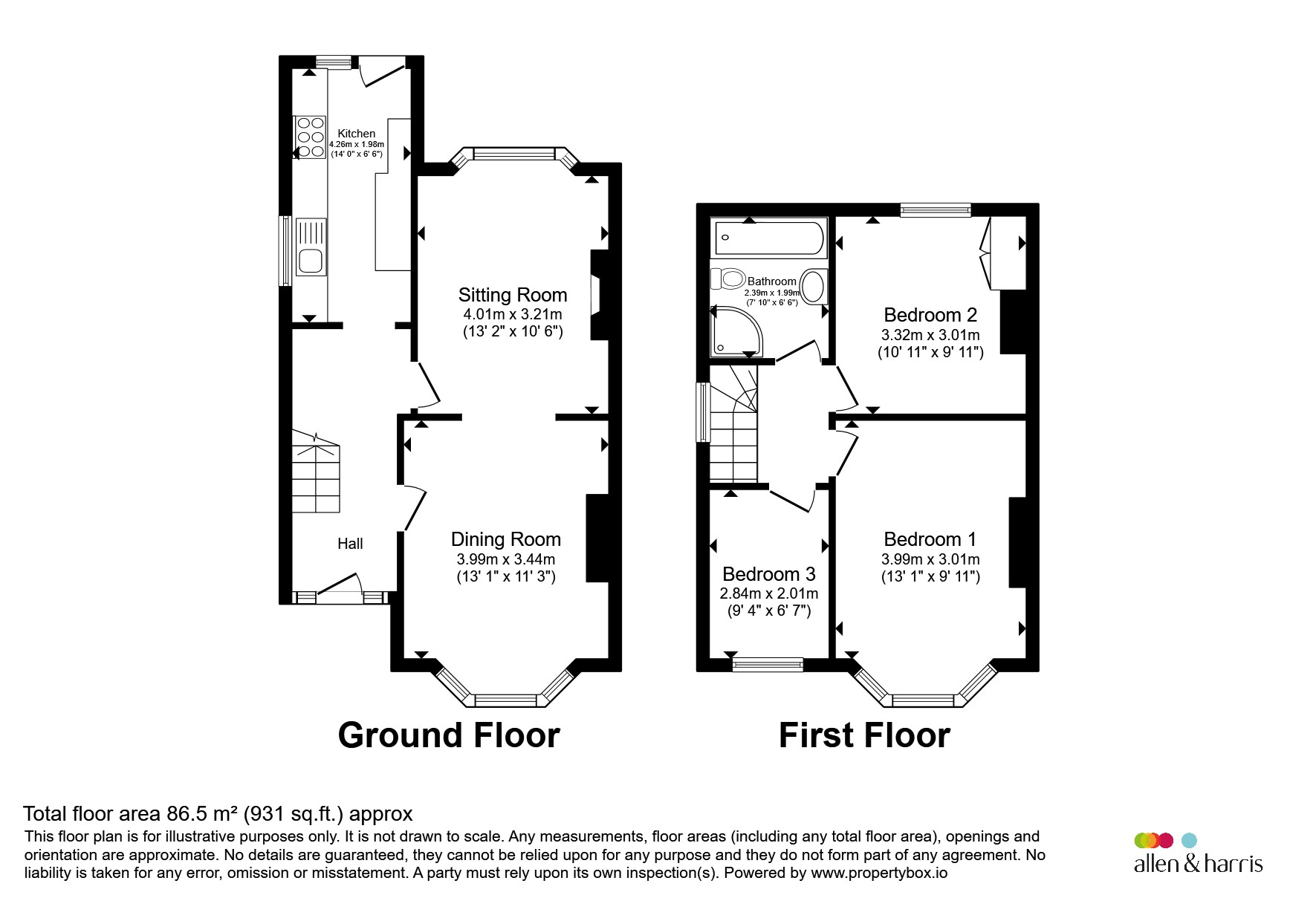 6, Latton Road, Bristol floorplan