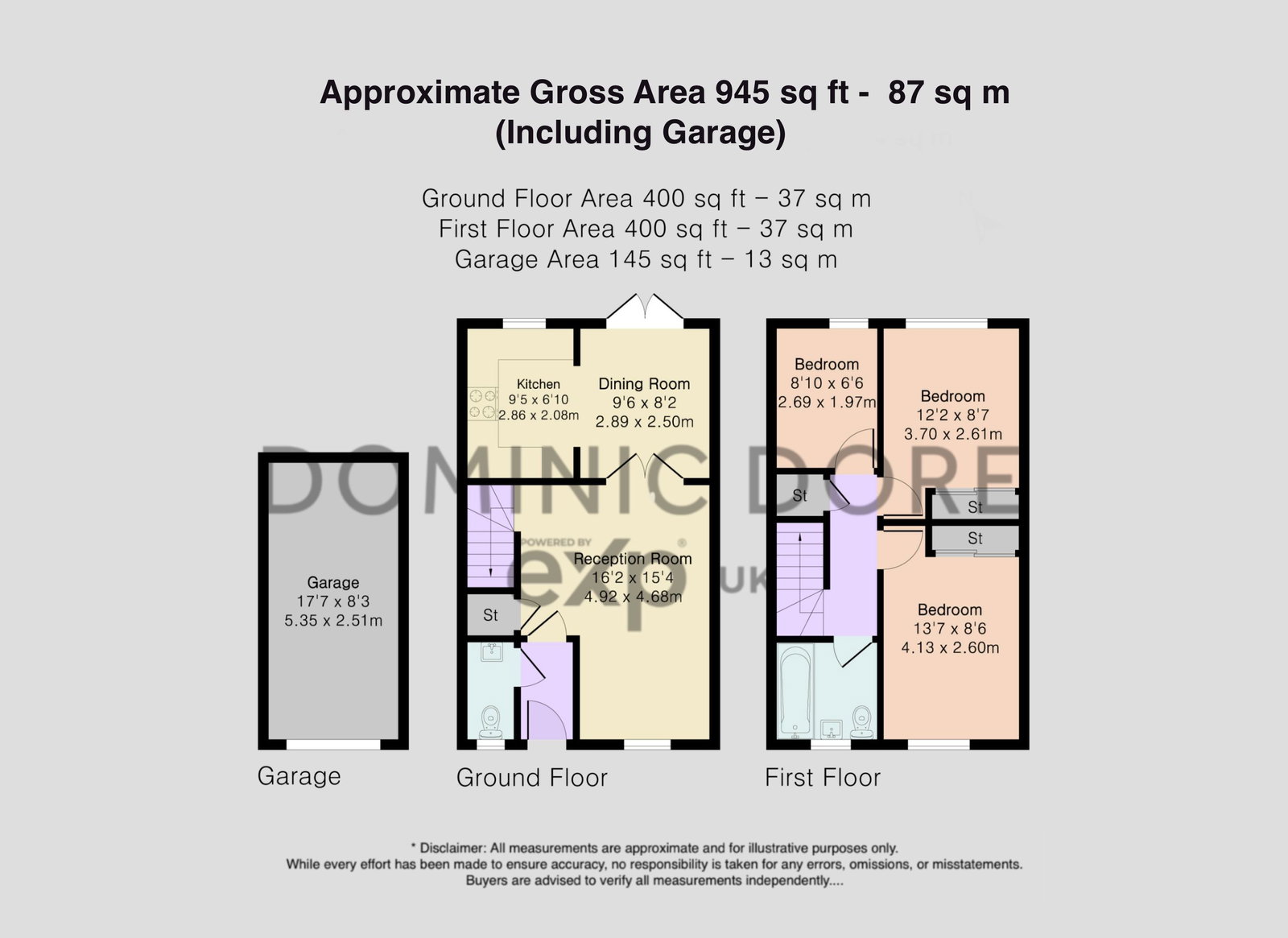 32, Knapps Crescent, Cheltenham floorplan