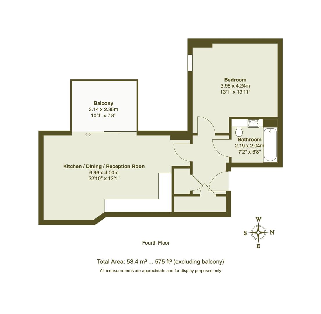 Collendale Road, London floorplan