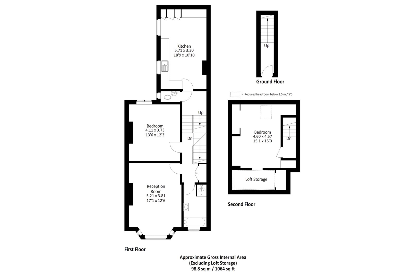 Mount Pleasant Road, Hither Green, Lewisham, London SE13, 2 bedroom
