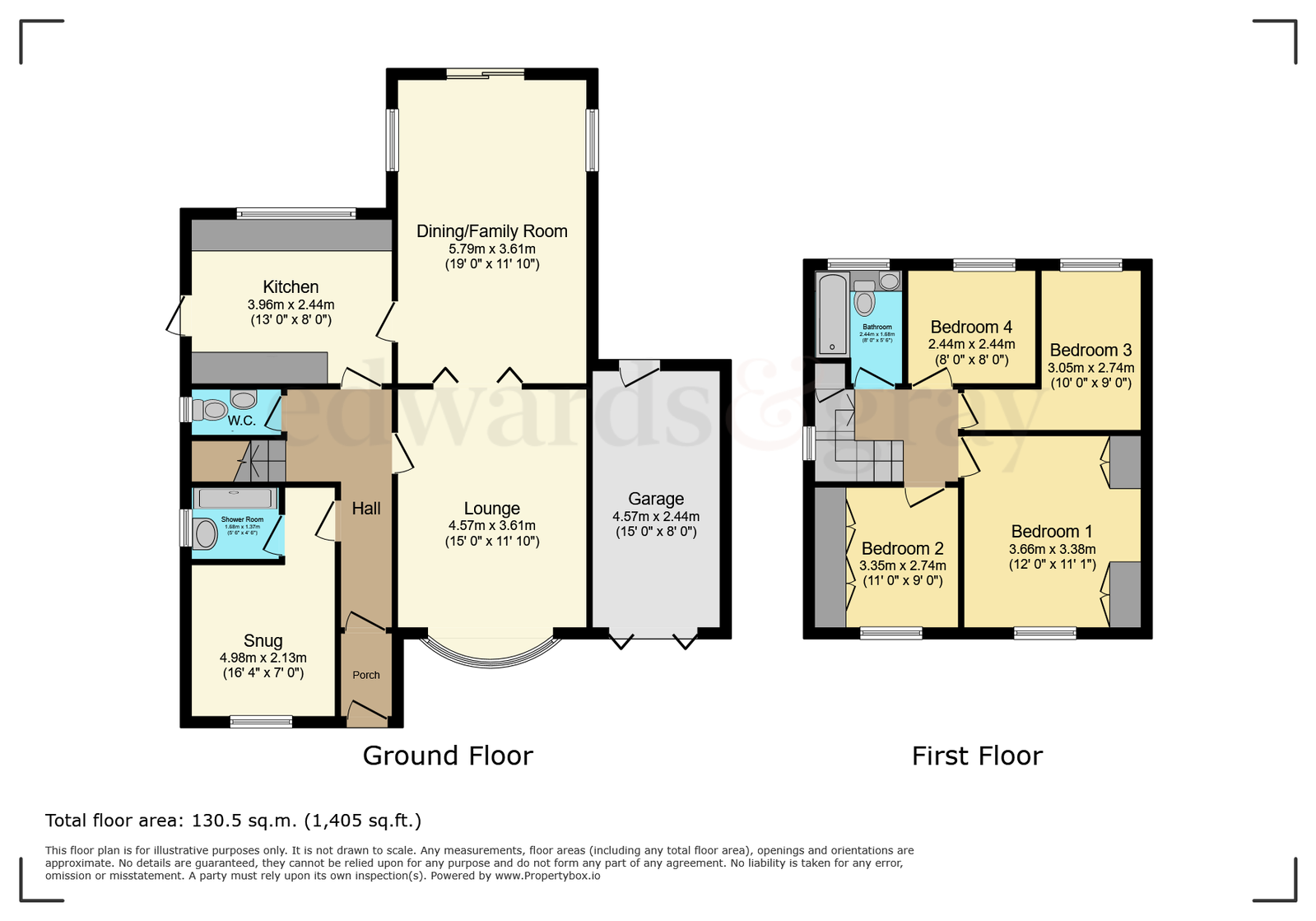 Jaques Close, Water Orton floorplan