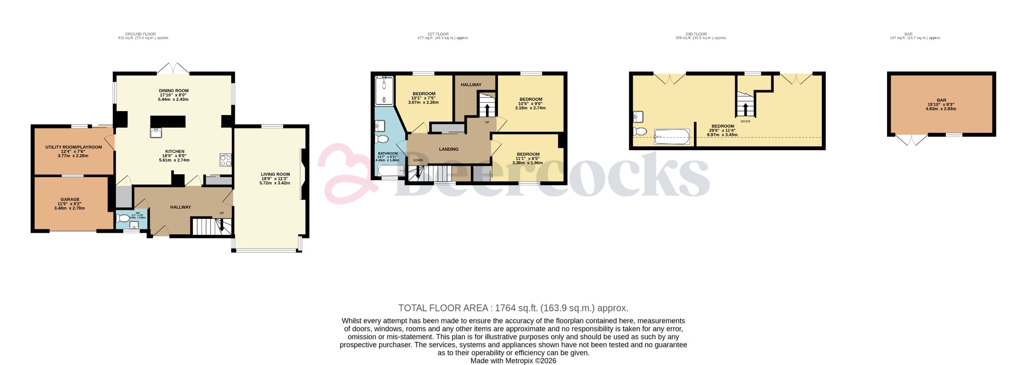 486 Leads Road, Sutton-on-hull, East Riding Of Yorkshire floorplan