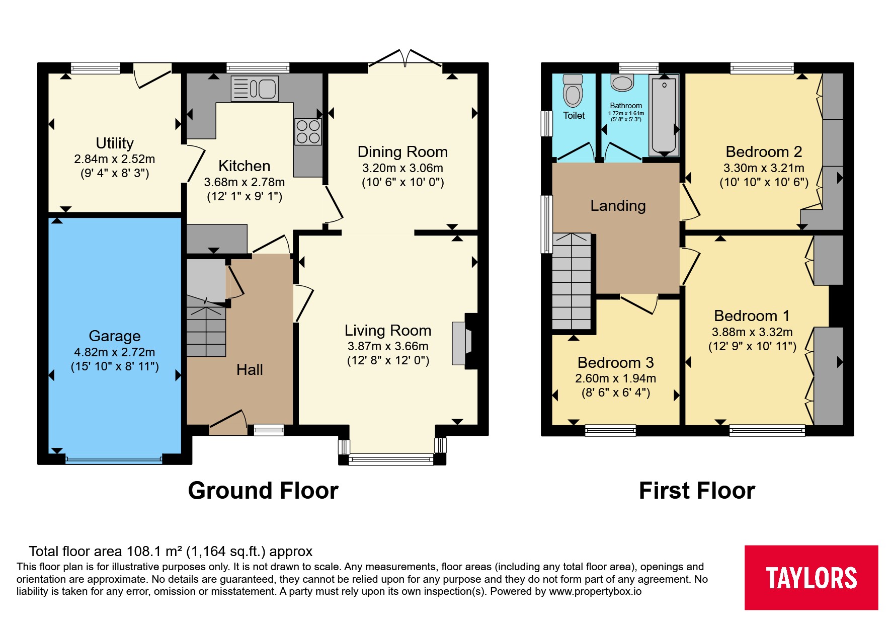 Braemar,, Merton, Oxfordshire floorplan
