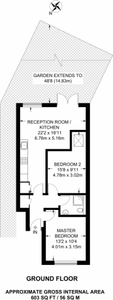 2 Bedrooms Flat to rent in Shrewsbury Lane, Shooters Hill, London SE18