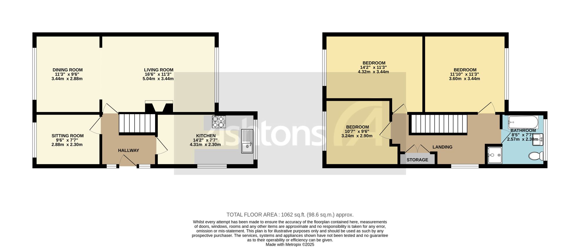 37 Girvan Crescent, Wigan floorplan