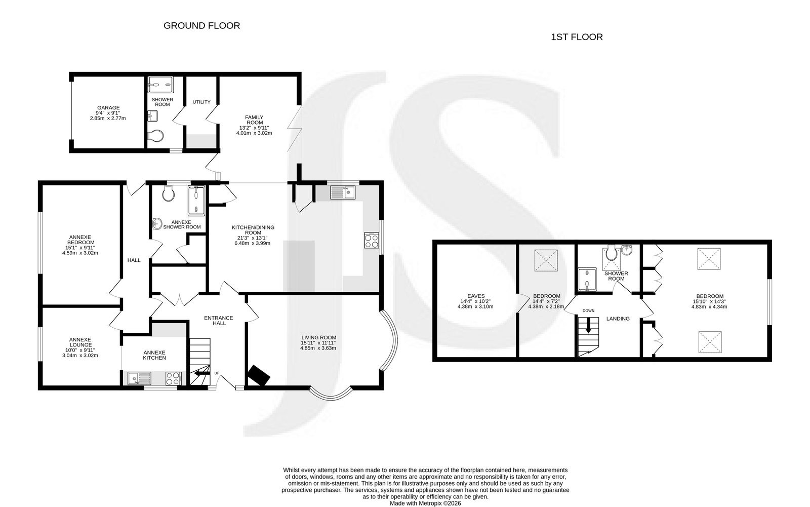 Cherry Cottage, Nepcote Lane, Worthing floorplan