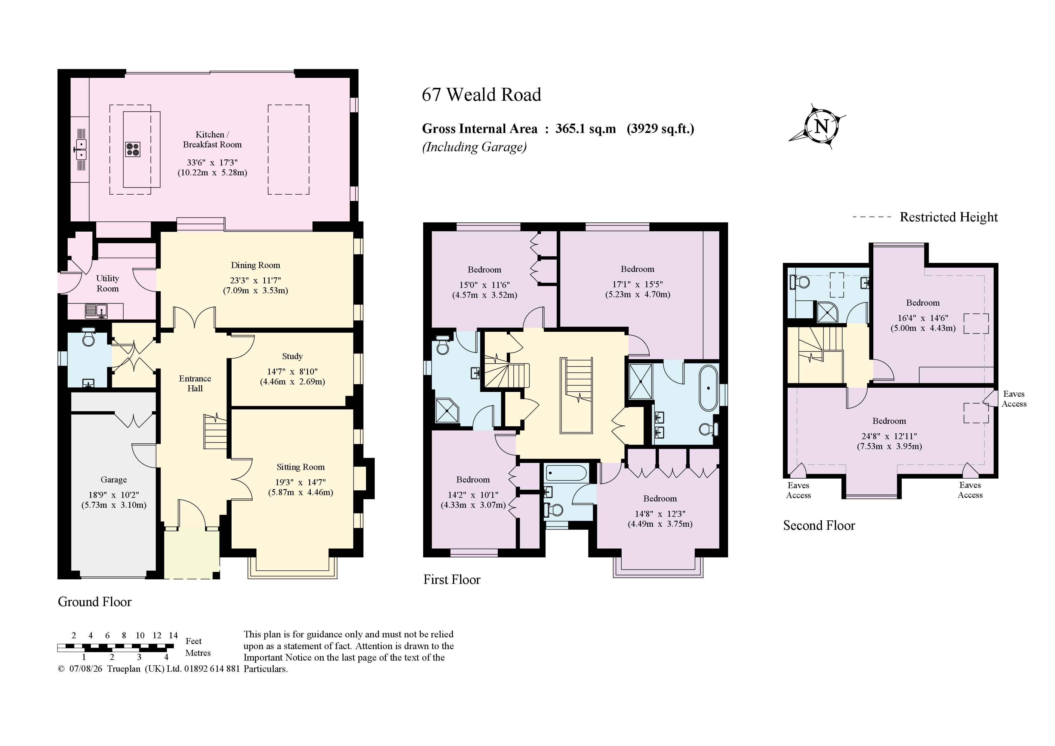 67, Weald Road, Sevenoaks floorplan