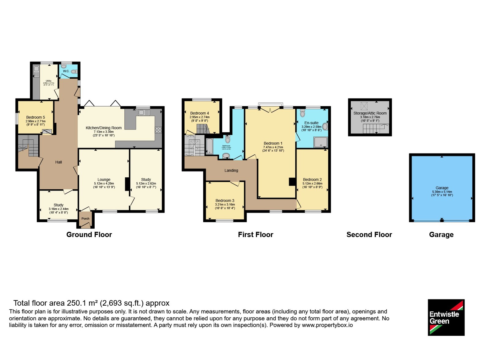 Kitts Farm,, Benson Lane, Lancashire floorplan
