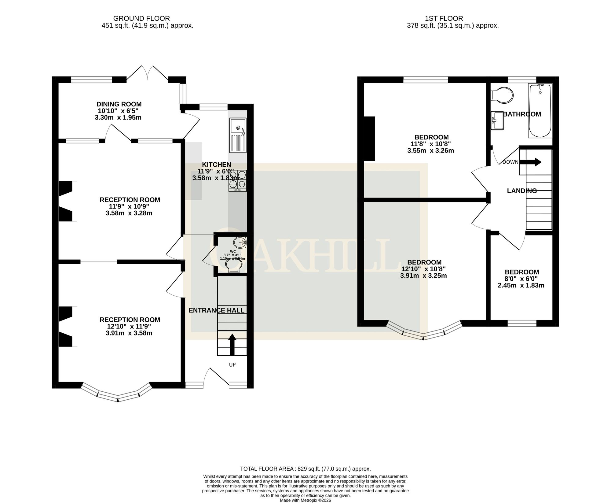 105 Raleigh Road, Feltham floorplan