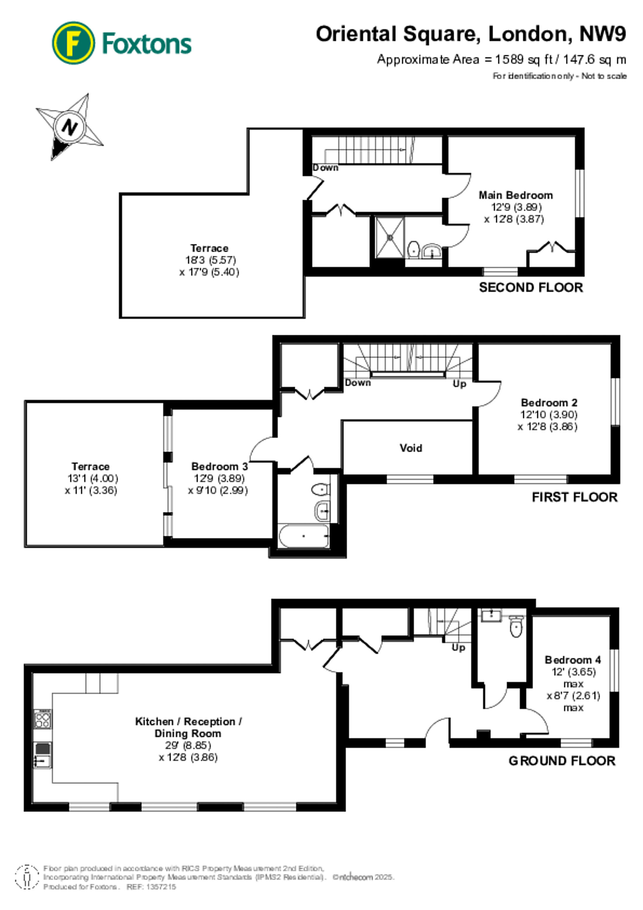 Oriental Square, Colindale, London, NW9 floorplan