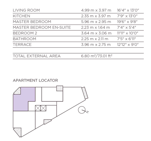 123a Grosvenor Road floorplan