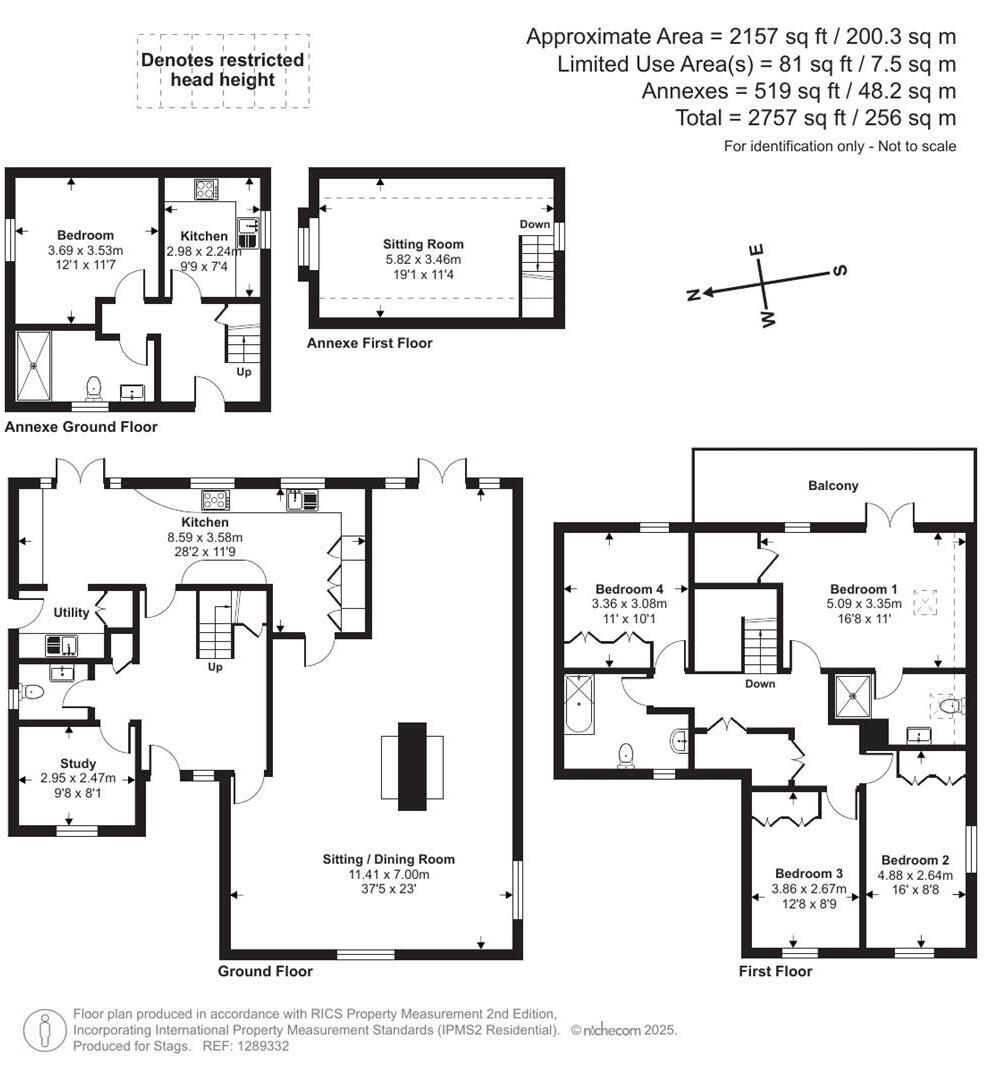 Westlands, Somers Road, Lyme Regis floorplan