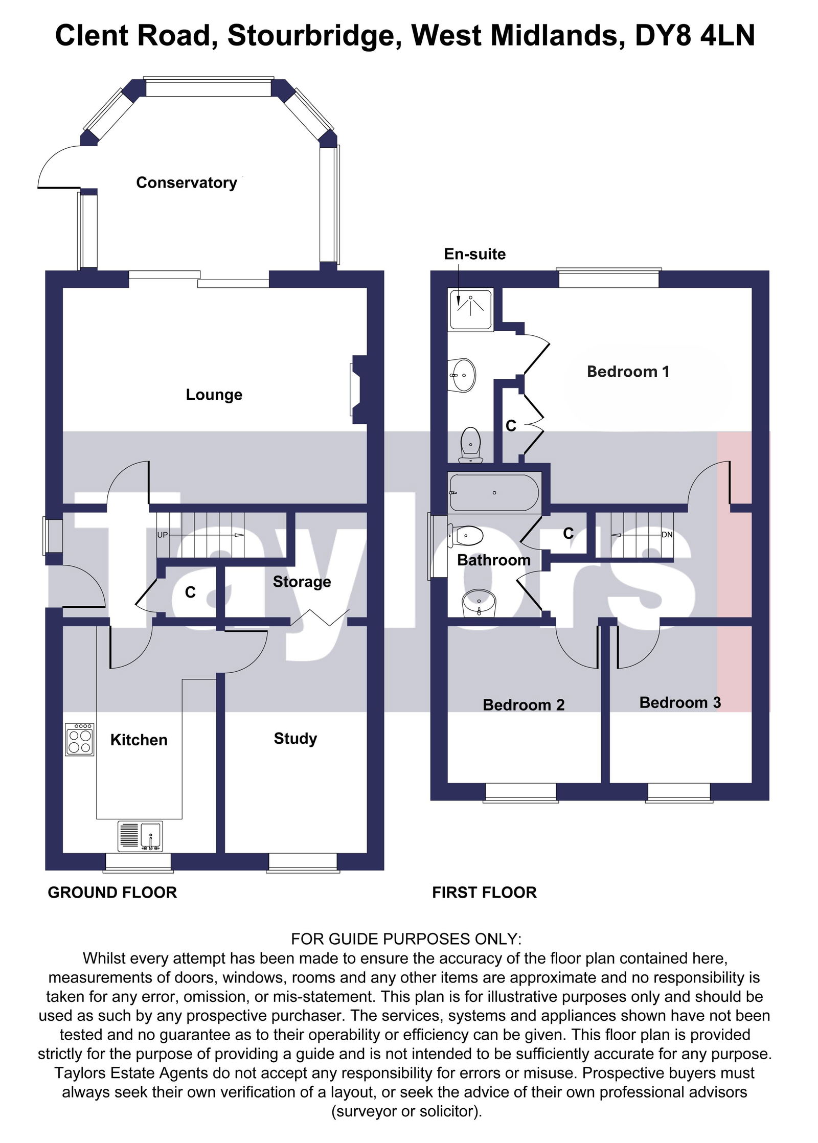 24, Clent Road, Stourbridge floorplan