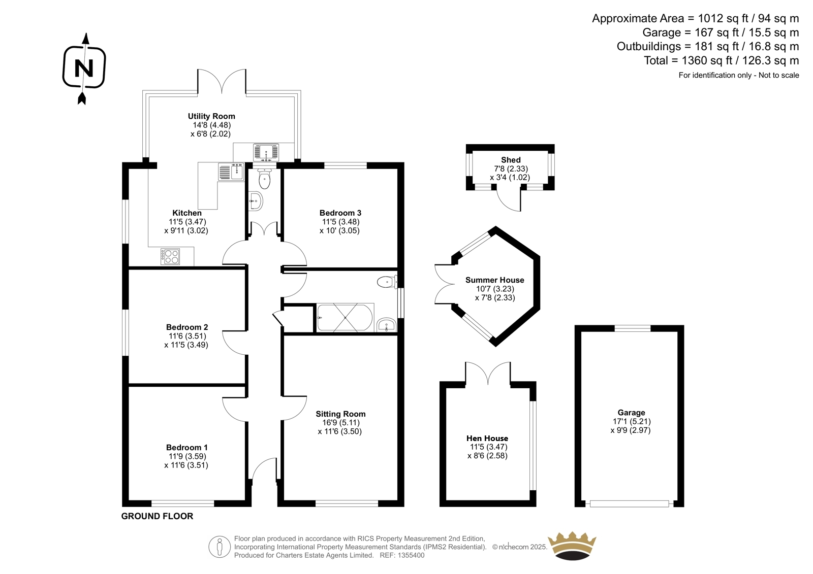 399, Fair Oak Road, Hampshire floorplan