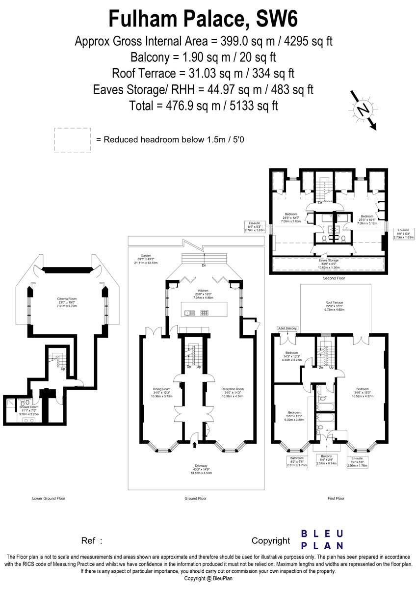 296, Fulham Palace Road, Fulham floorplan