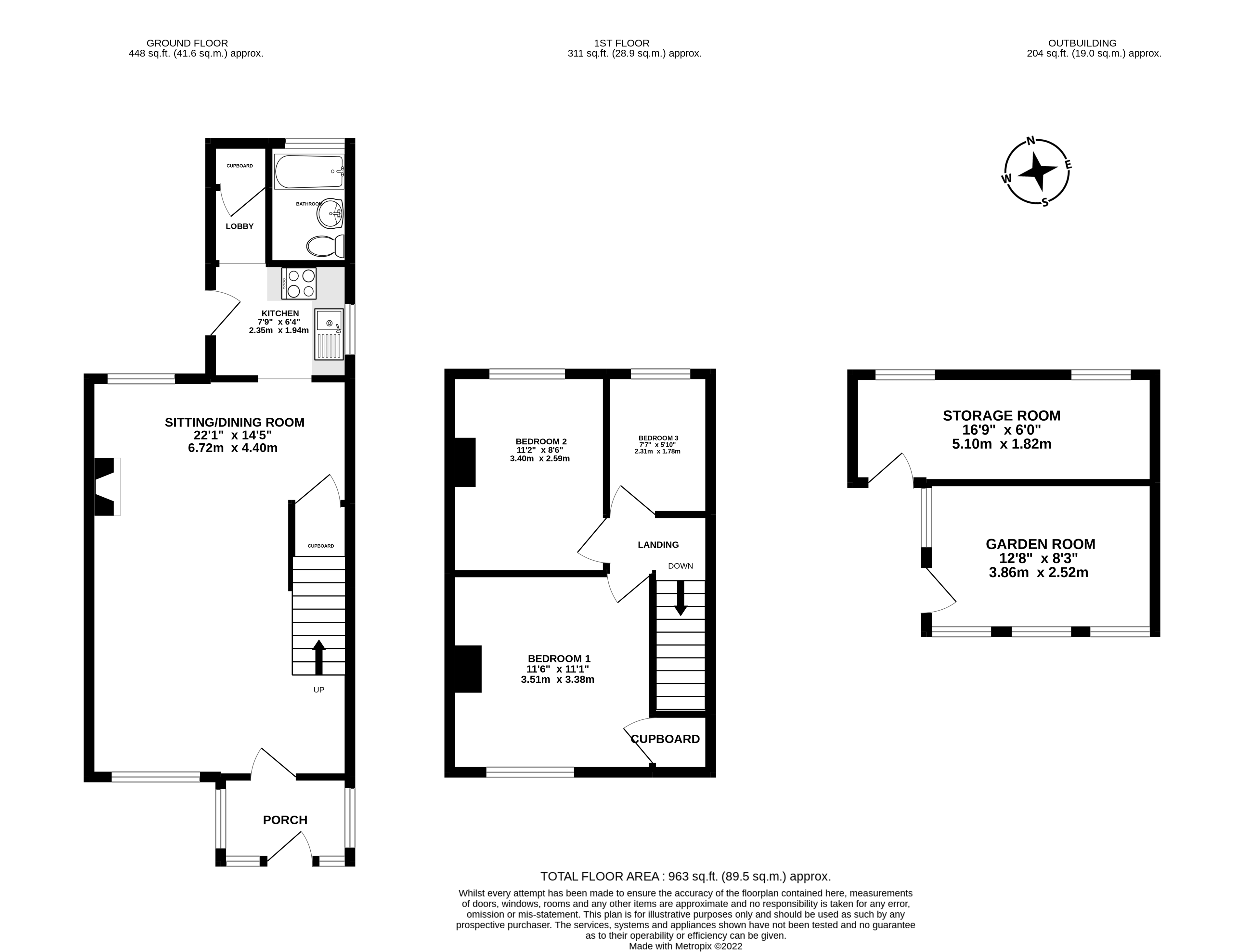 Clarissa, South Road, Alresford floorplan