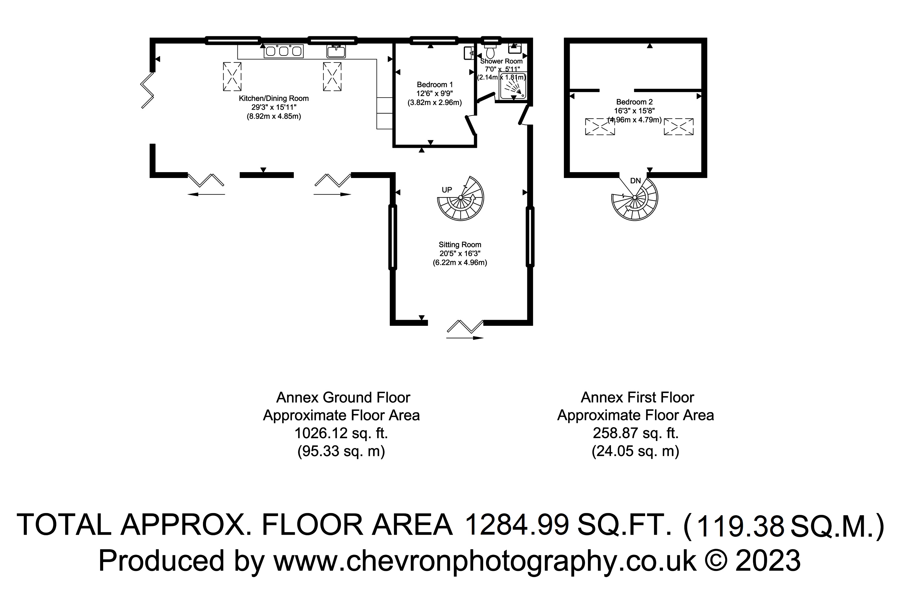 Annexe To Pippettes Farm, Stone Street, Sudbury floorplan