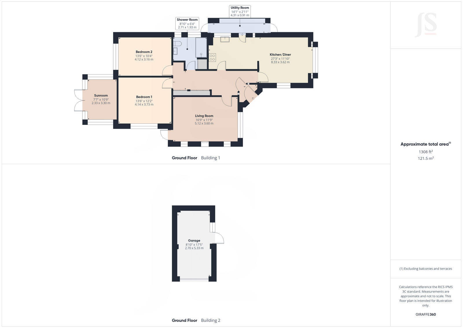 15, St. Johns Avenue, Worthing floorplan
