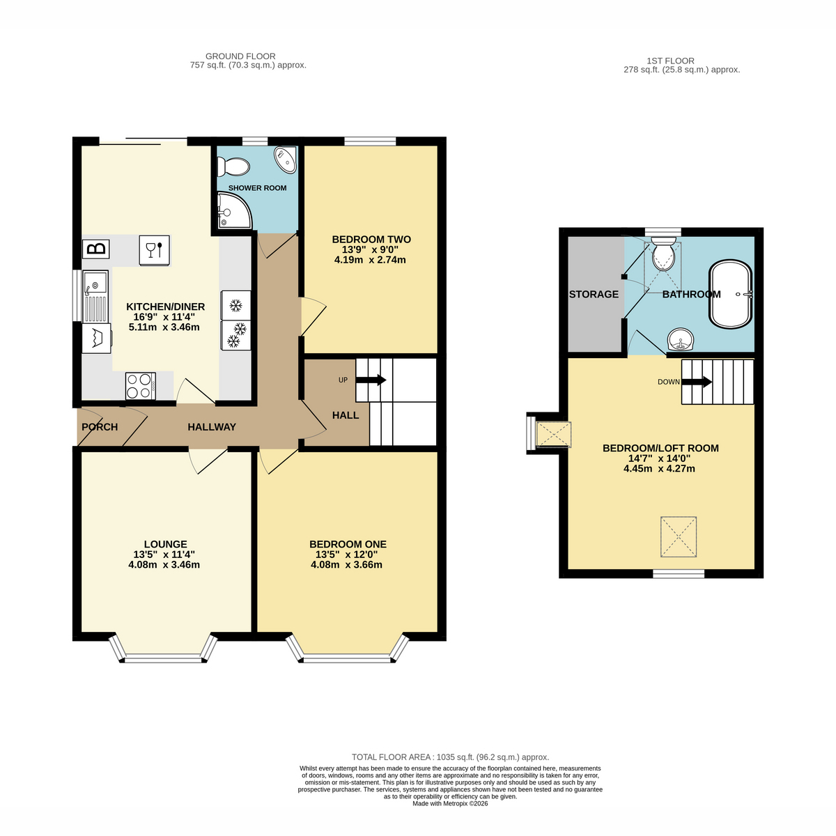 Heather View Road, Poole floorplan