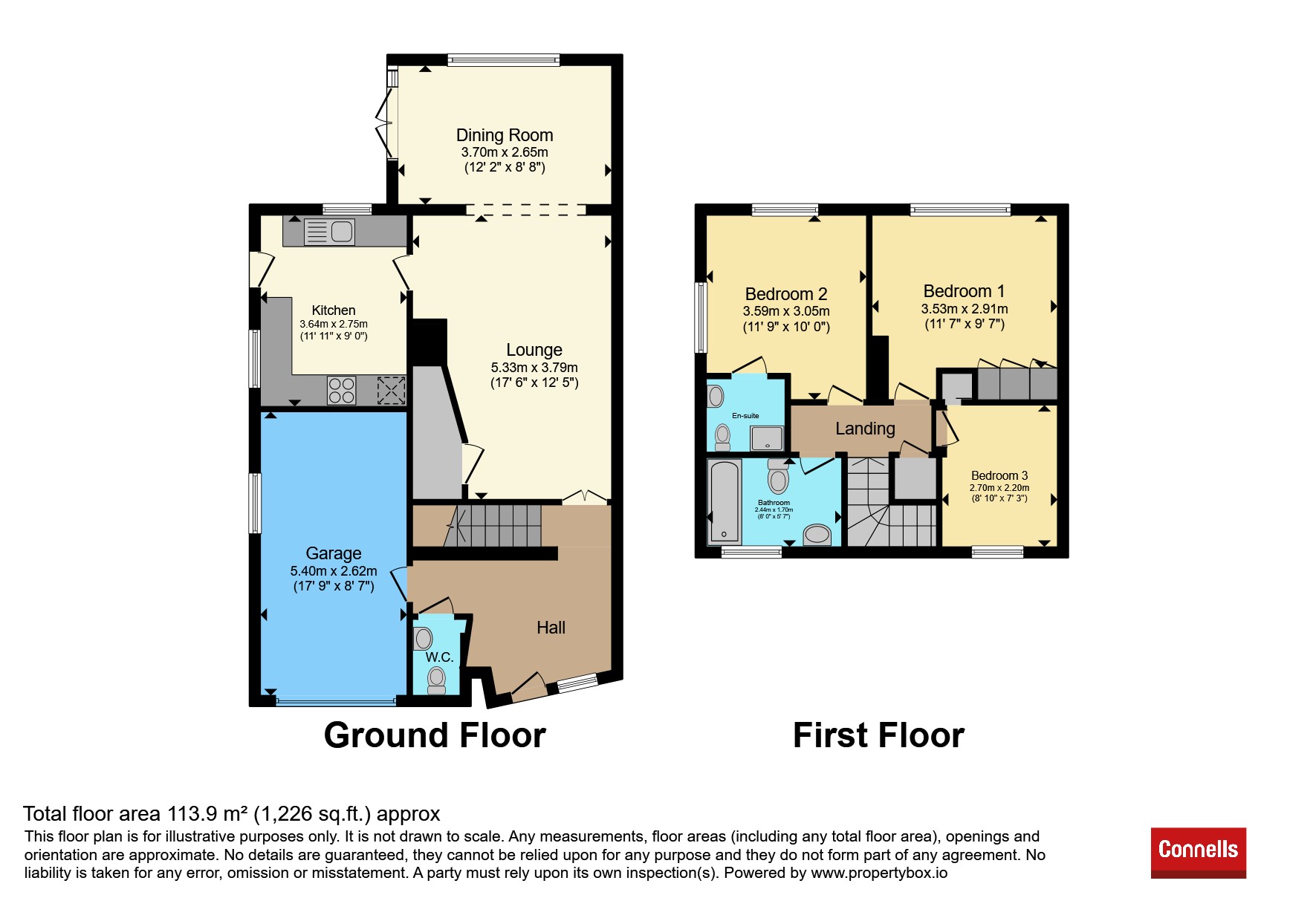 27, Bramley Road, Tonbridge floorplan