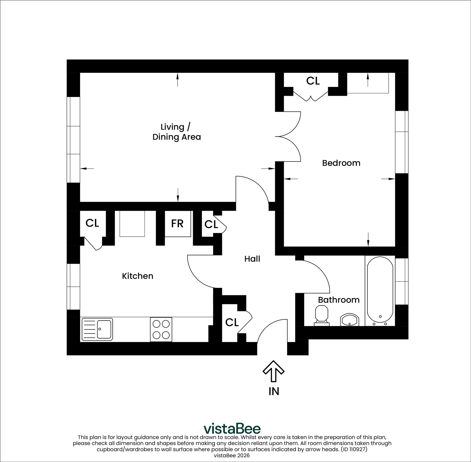 1/1, 123, Crowhill Street, Glasgow floorplan