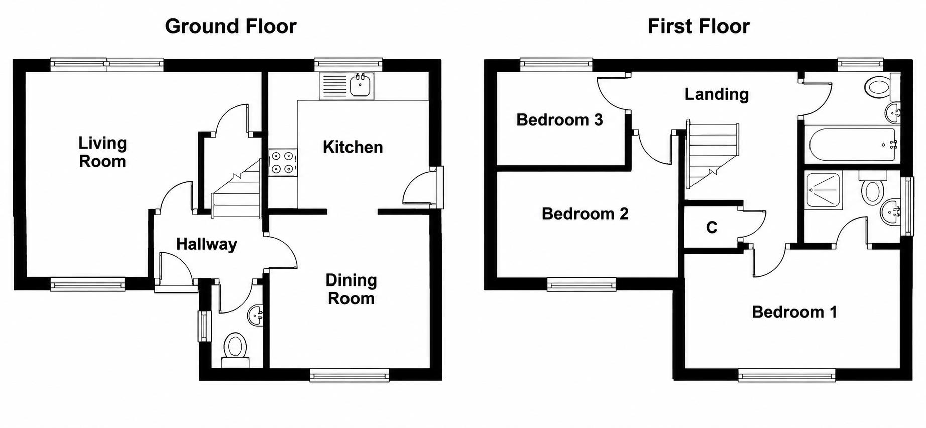 11, Hereford Drive, Braintree floorplan