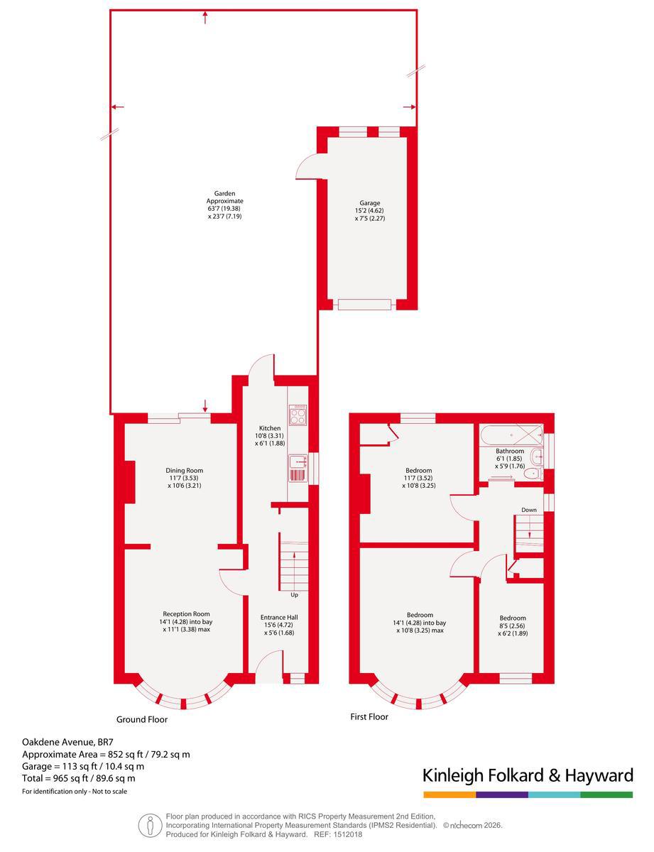 24, Oakdene Avenue, Chislehurst floorplan