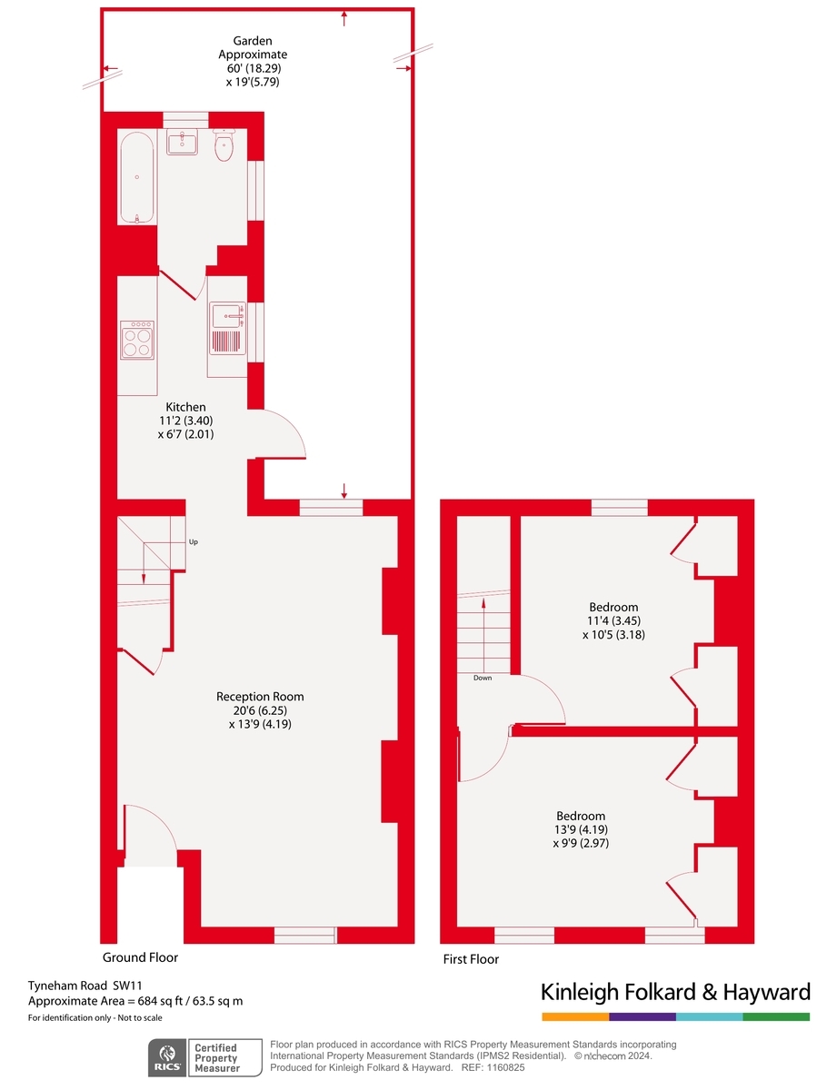 110, Tyneham Road, London floorplan