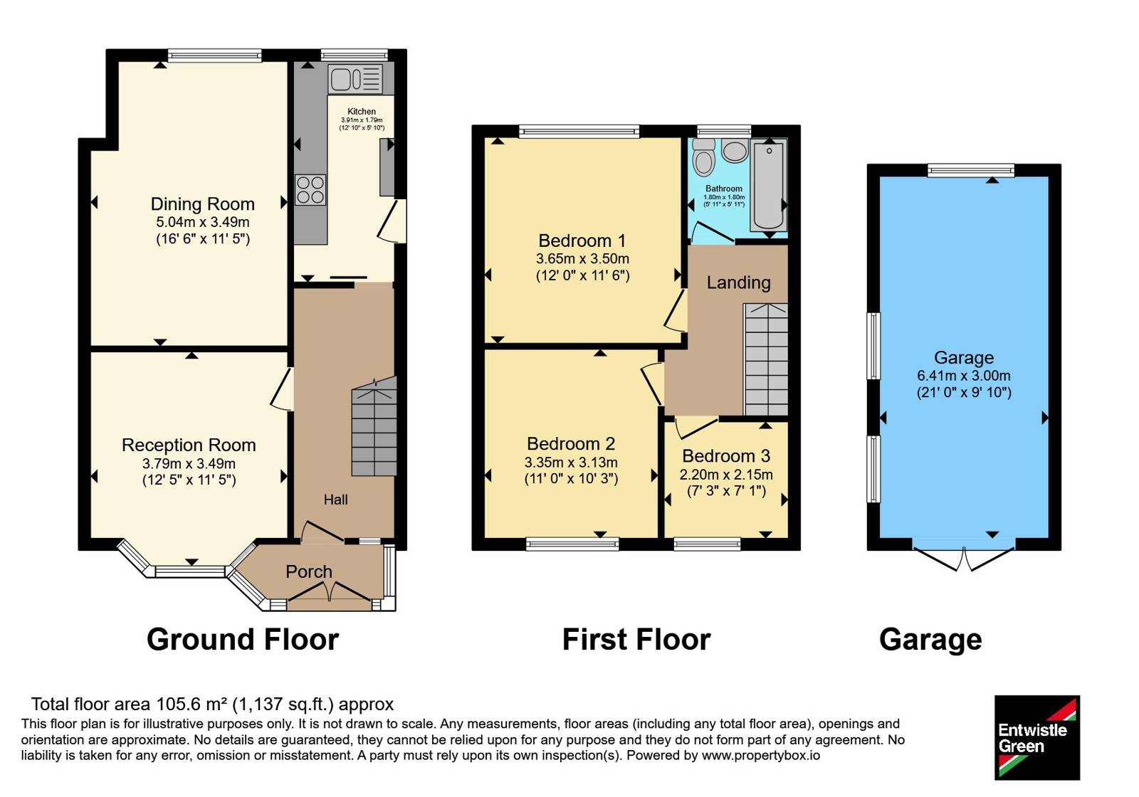 10, Manor Drive, Lancashire floorplan