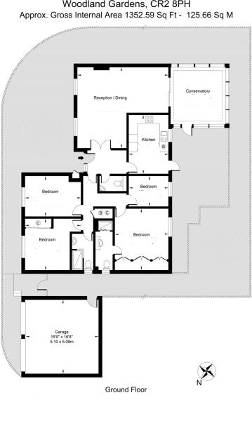 3 Bedrooms Detached bungalow for sale in Woodland Gardens, South Croydon CR2