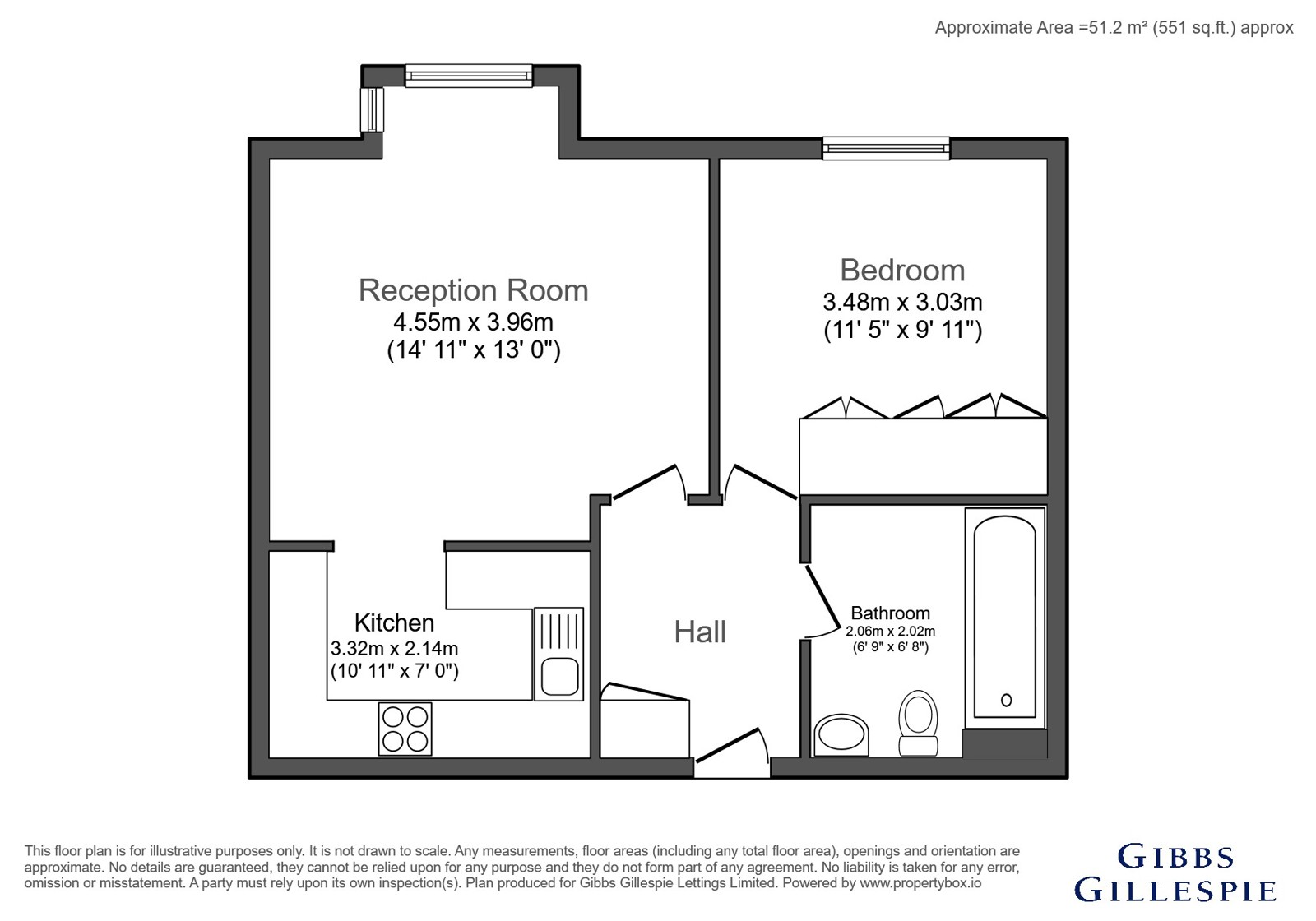 217, Rabournmead Drive, Northolt floorplan