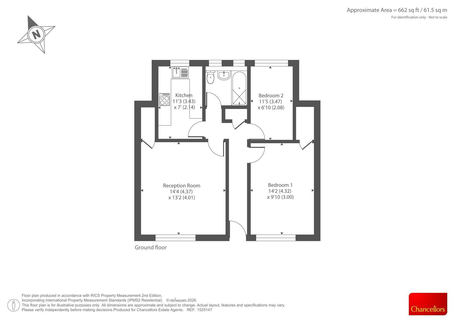 2 Desborough House,, Amersham Hill, Buckinghamshire floorplan