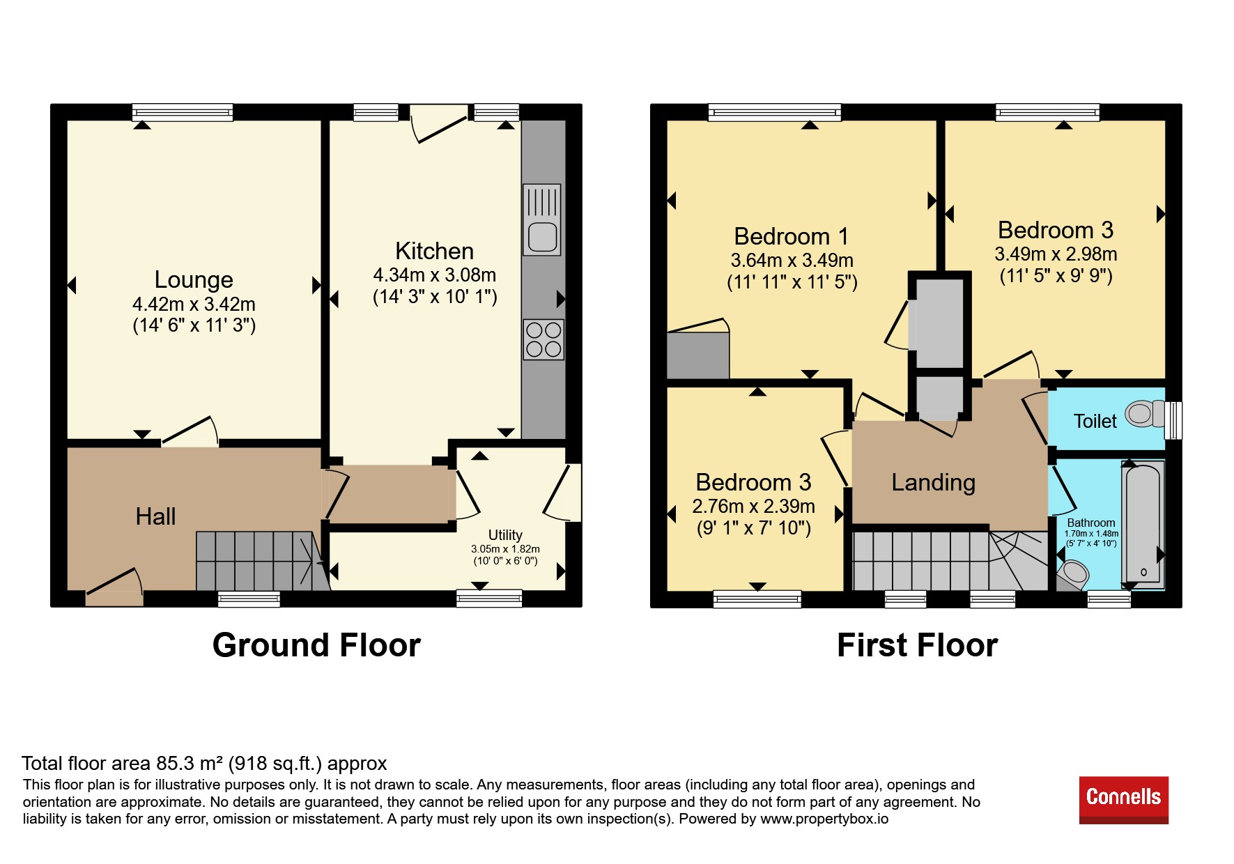 2, Viols Walk, KIDDERMINSTER floorplan
