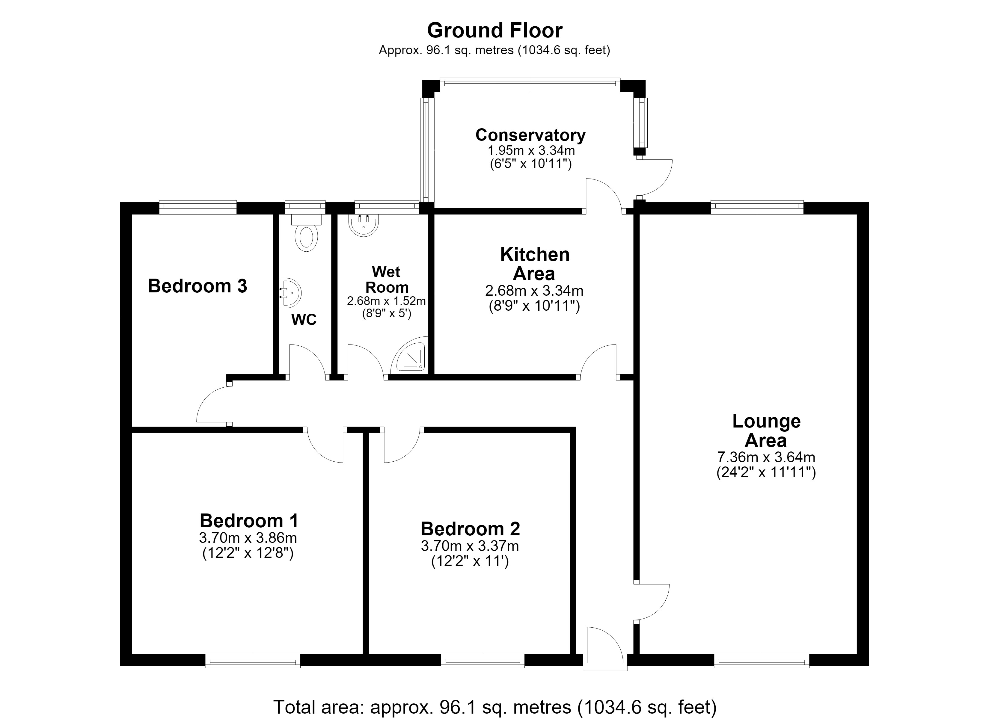 64, Church Road, Ryde floorplan
