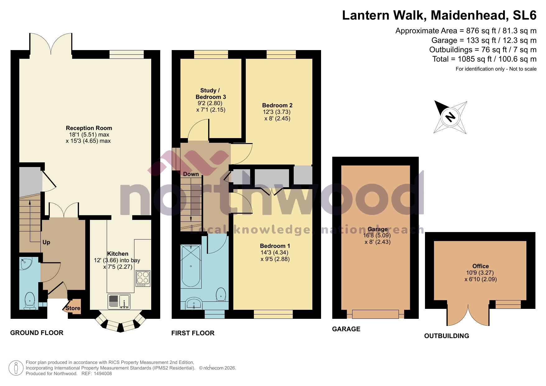 1, Lantern Walk, Maidenhead floorplan