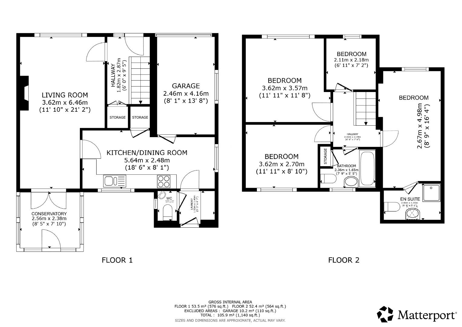7, Langford Close, Ilkley floorplan