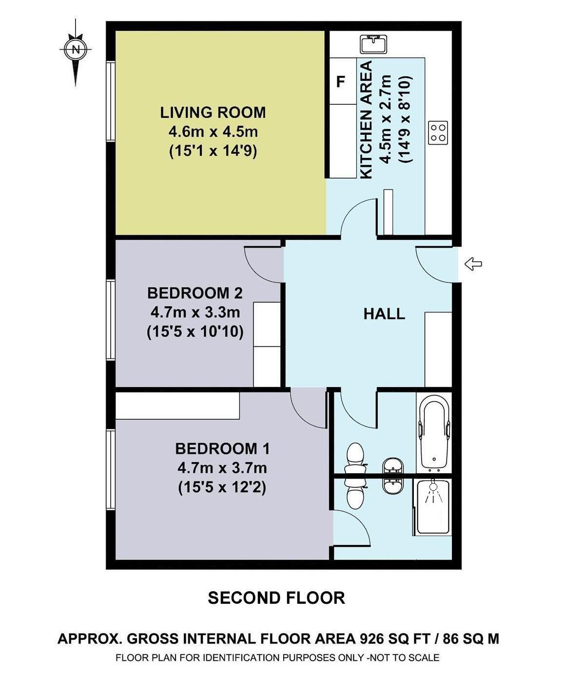 2 Bedrooms Flat to rent in Kensington Gardens Square, Bayswater, London W2
