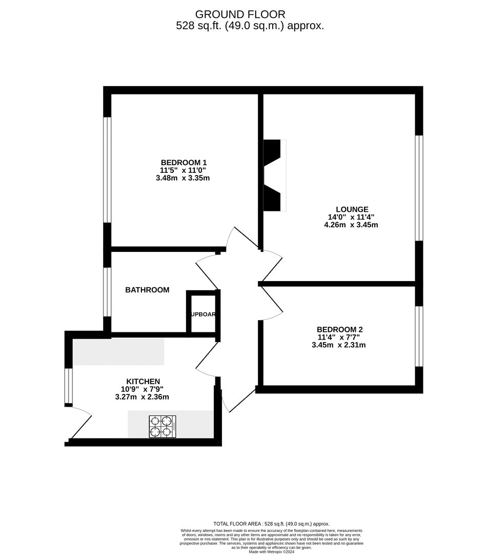 26,, Churchview Court, Twickenham floorplan