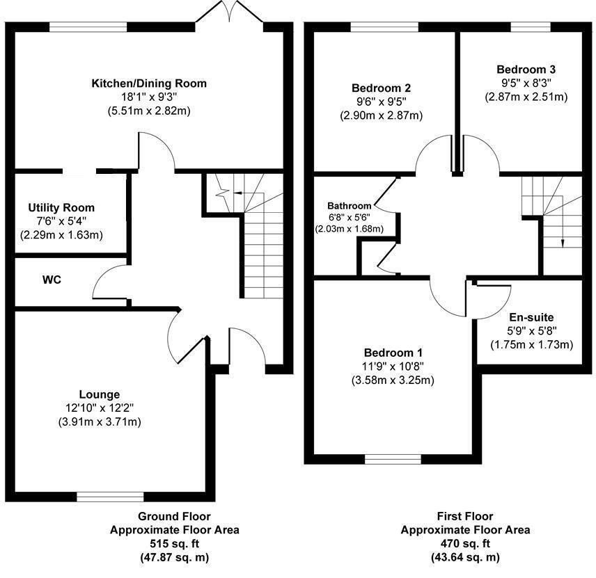 22, Kestrel Avenue, Barnsley floorplan