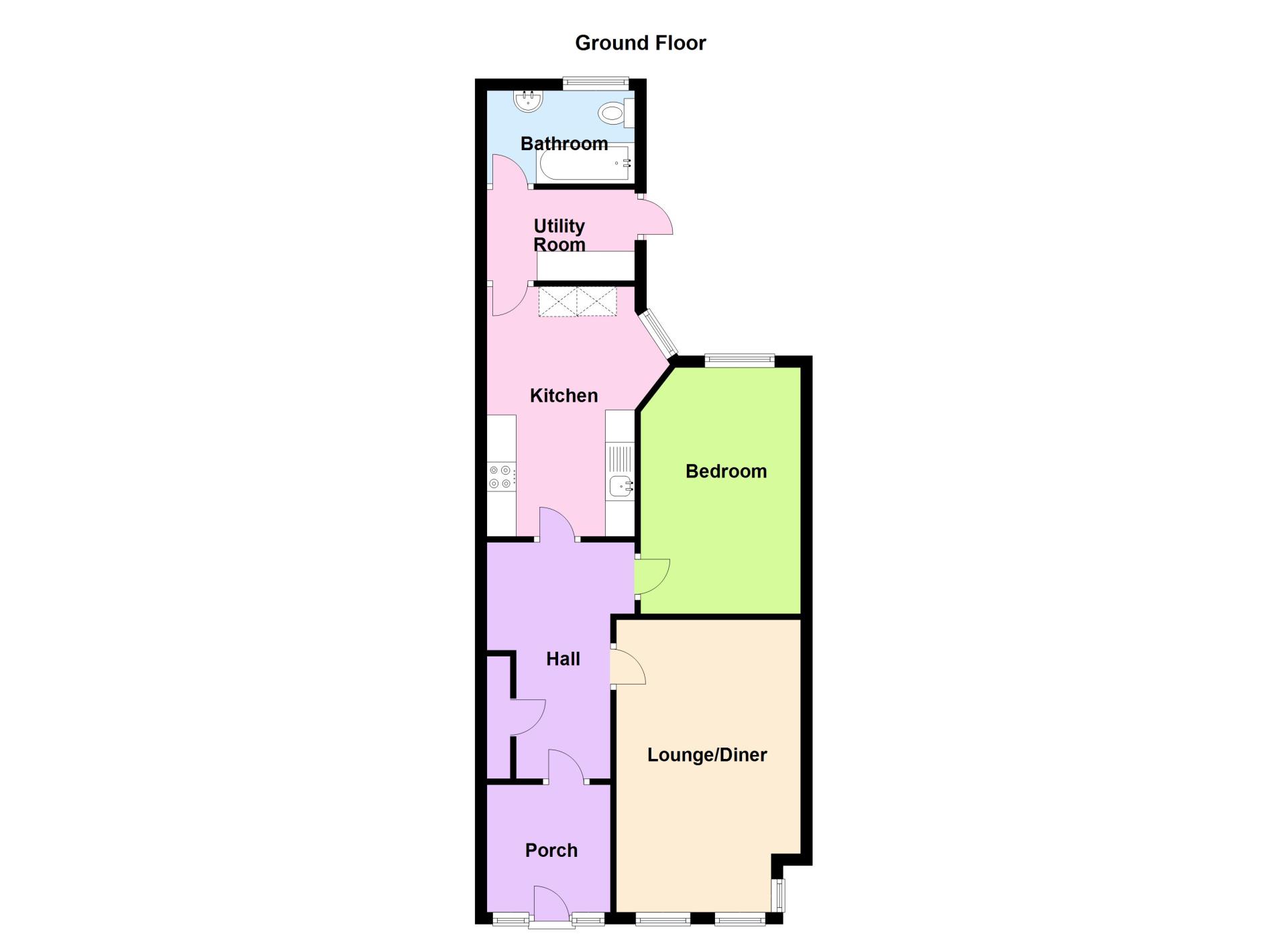 1 Bedrooms Flat for sale in Crowborough Road, Southend On Sea, Essex SS2