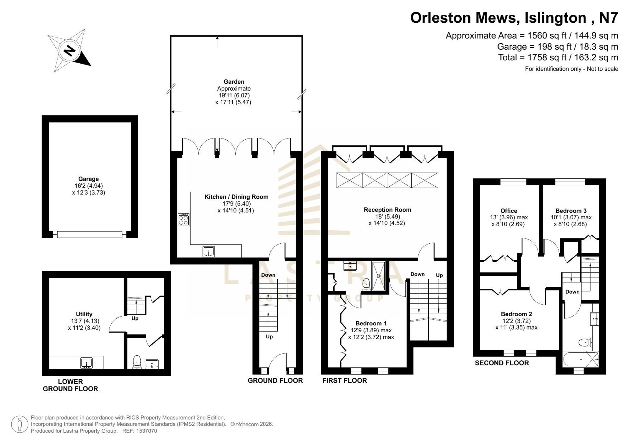 7 Orleston Mews, London floorplan