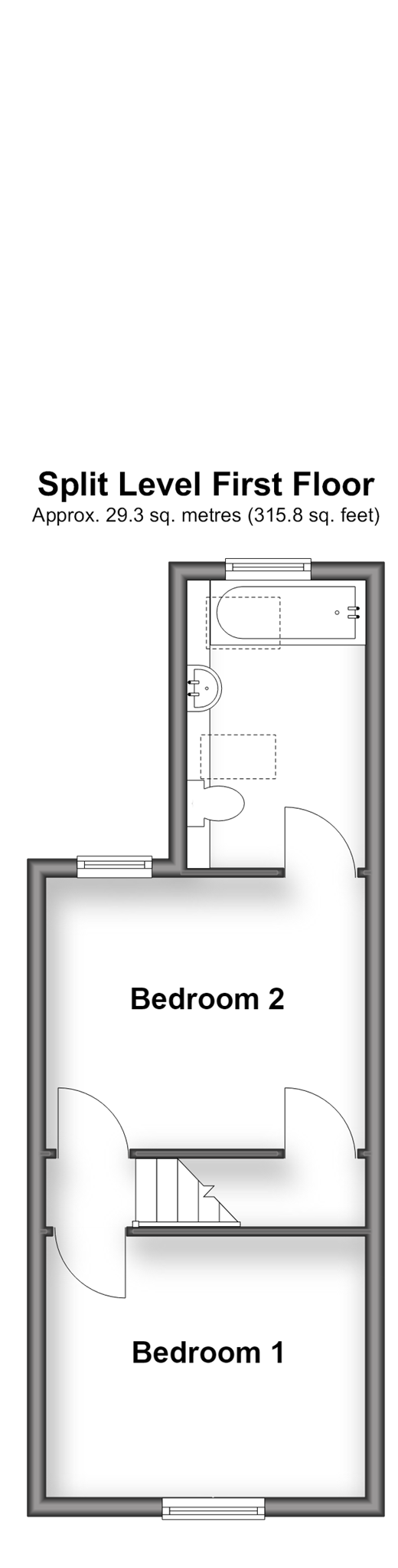 Trafalgar Street, Gillingham floorplan