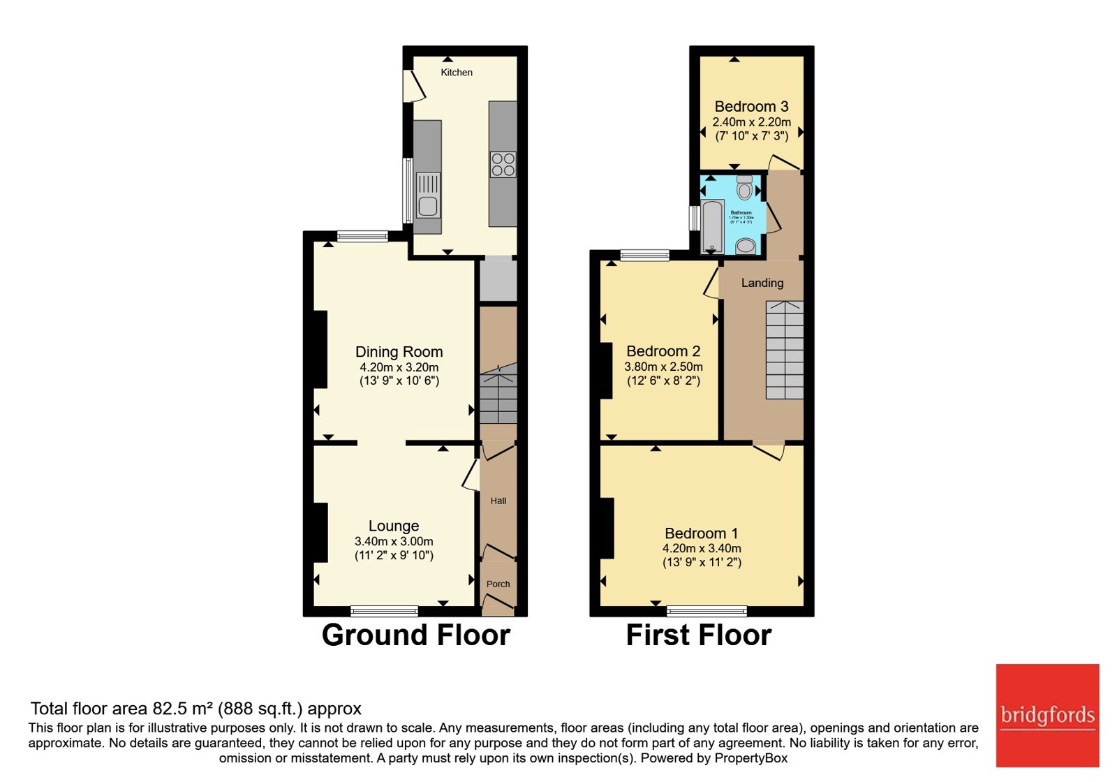 78, Cumberland Street, Durham floorplan