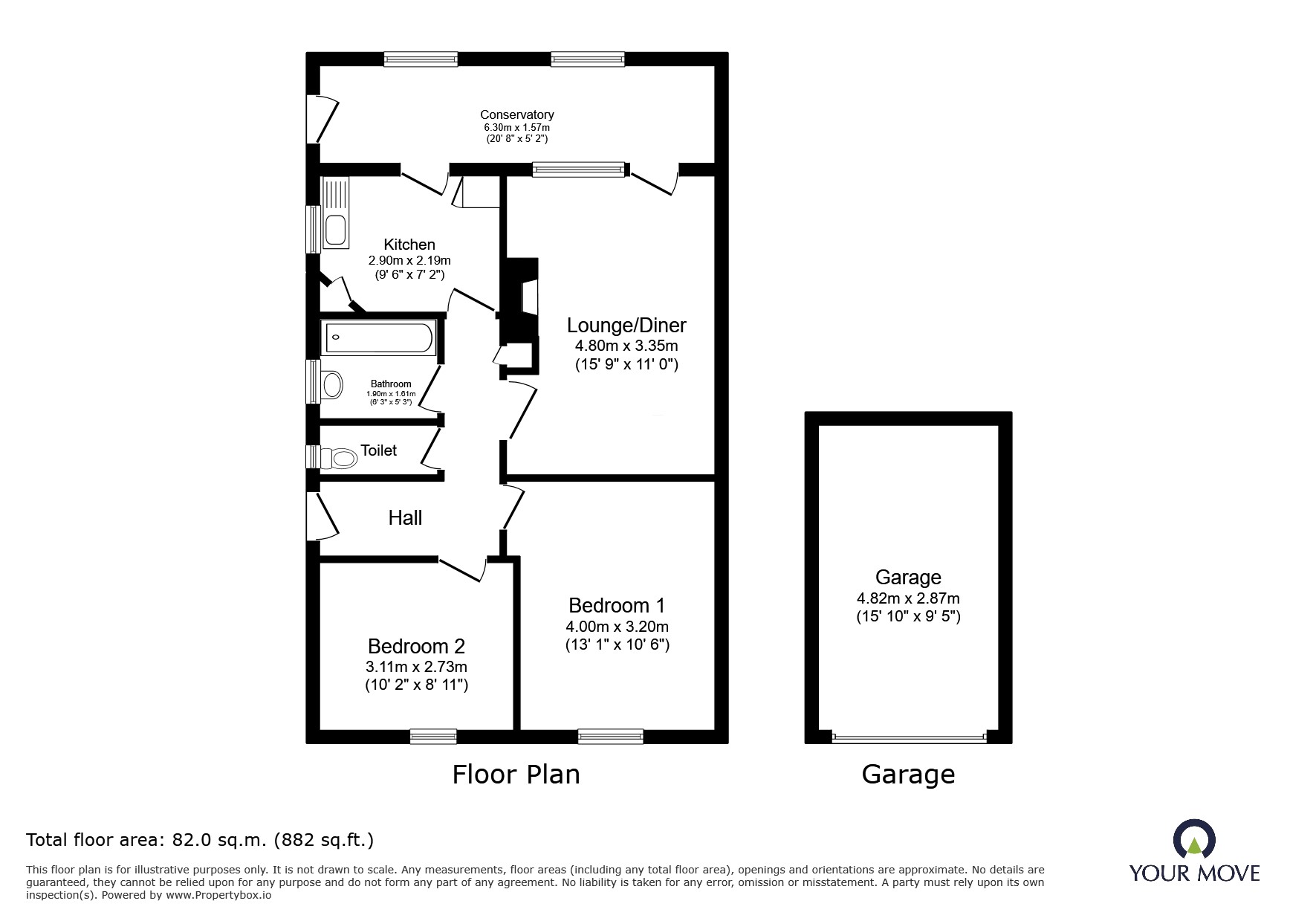 85, Ninesprings Way, Hertfordshire floorplan