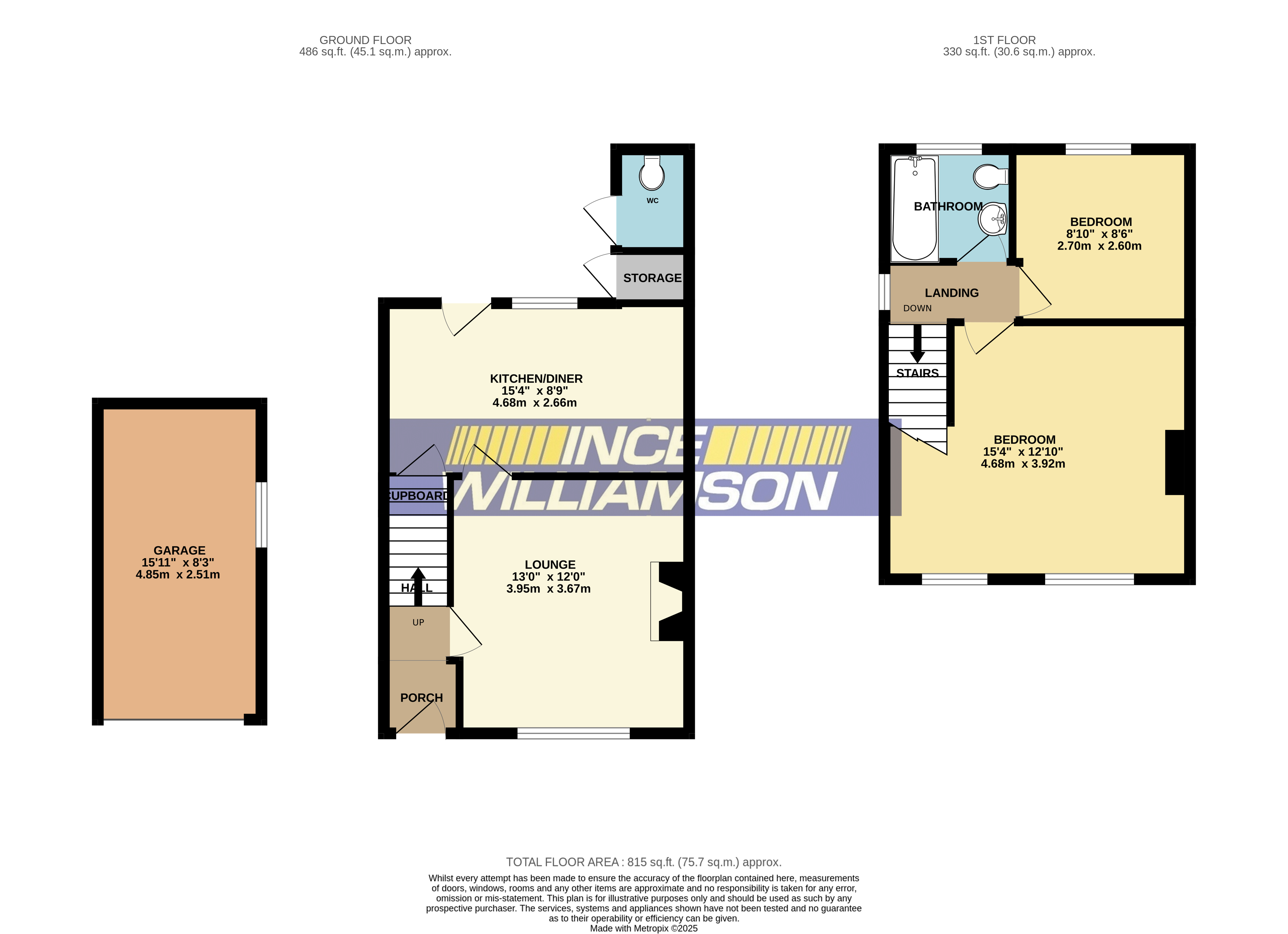 Glencoe, off Preston Road,, Chorley floorplan