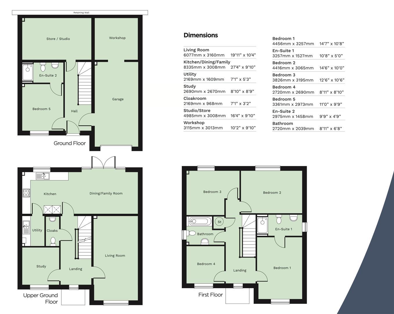 Plot 14, The Oak, High Oakham Ridge, Mansfield floorplan