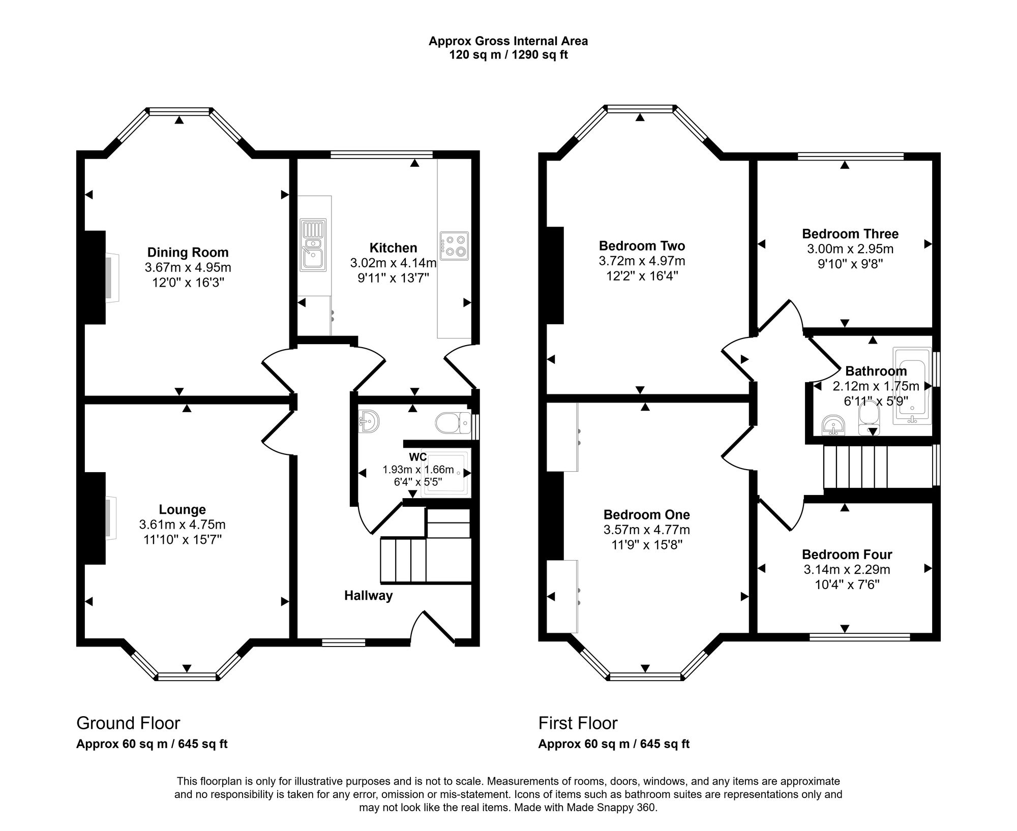 109 Pentyla Baglan Road, Port Talbot floorplan