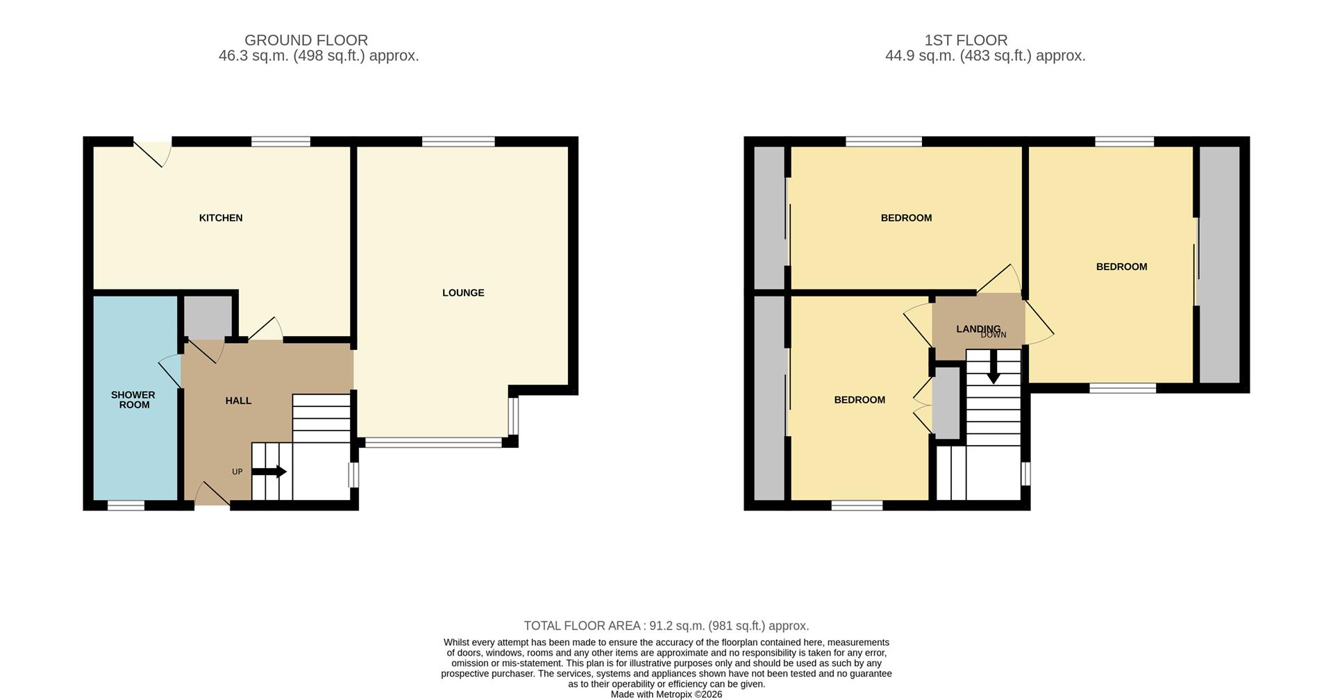60, Myreside Avenue, Leven floorplan