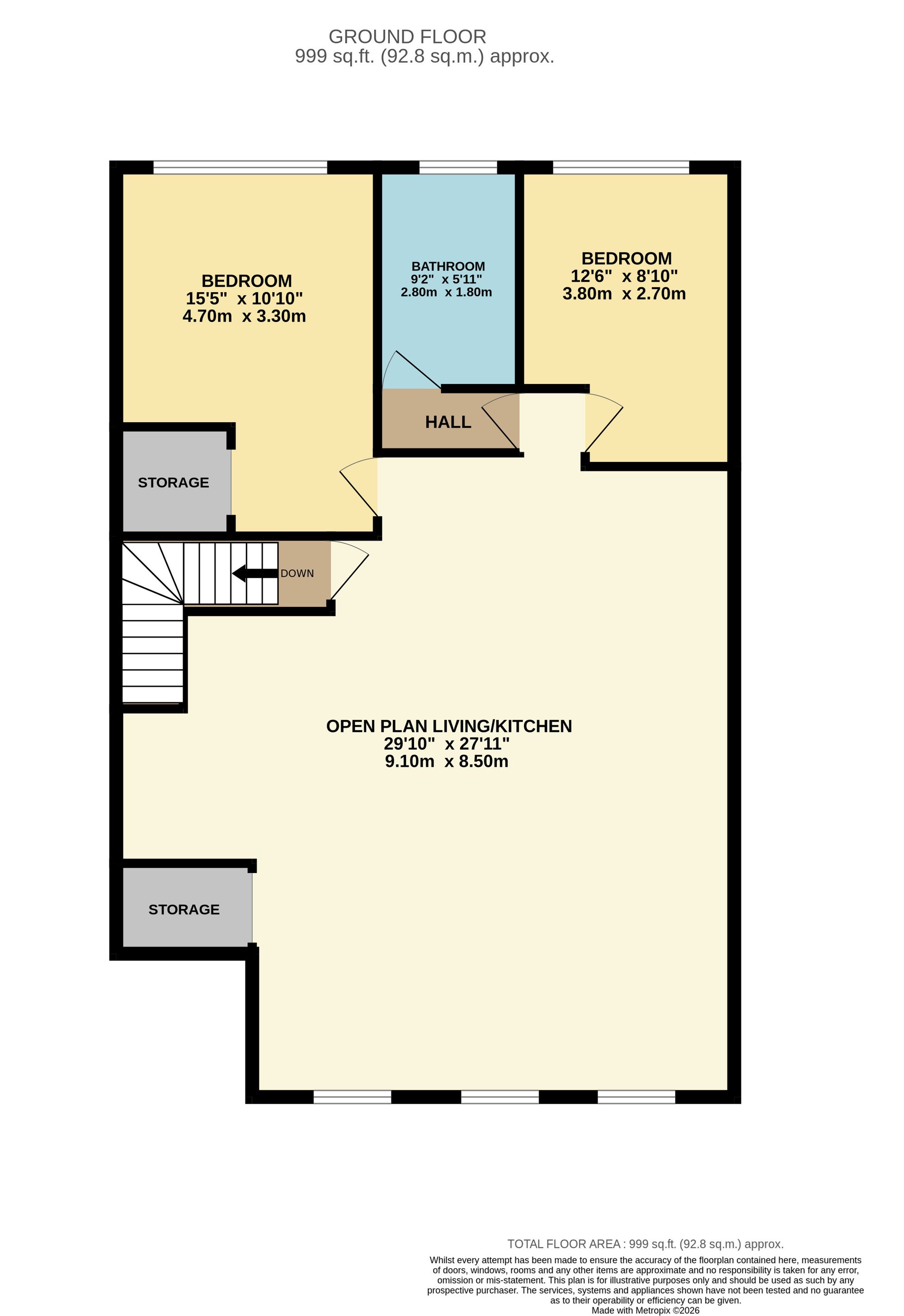 Market Street, Bolton floorplan